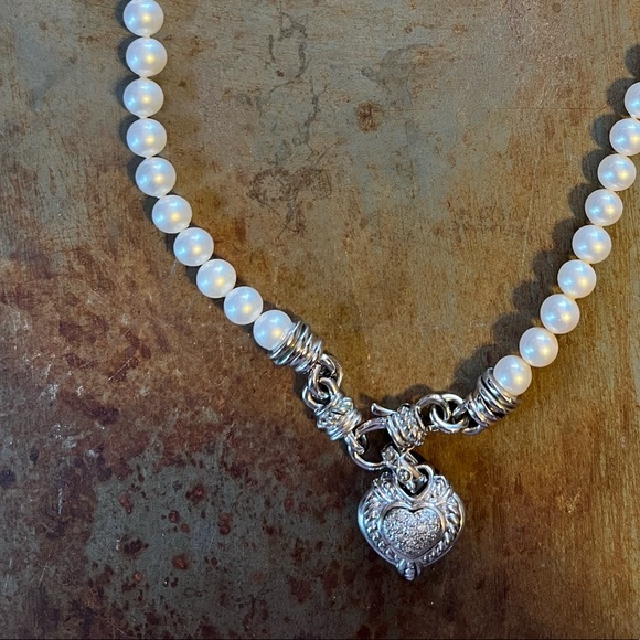 Judith Ripka Sterling+Gems Magnetic Interchangeable Necklaces+Enhancers 6pc Set - Picture 6 of 11